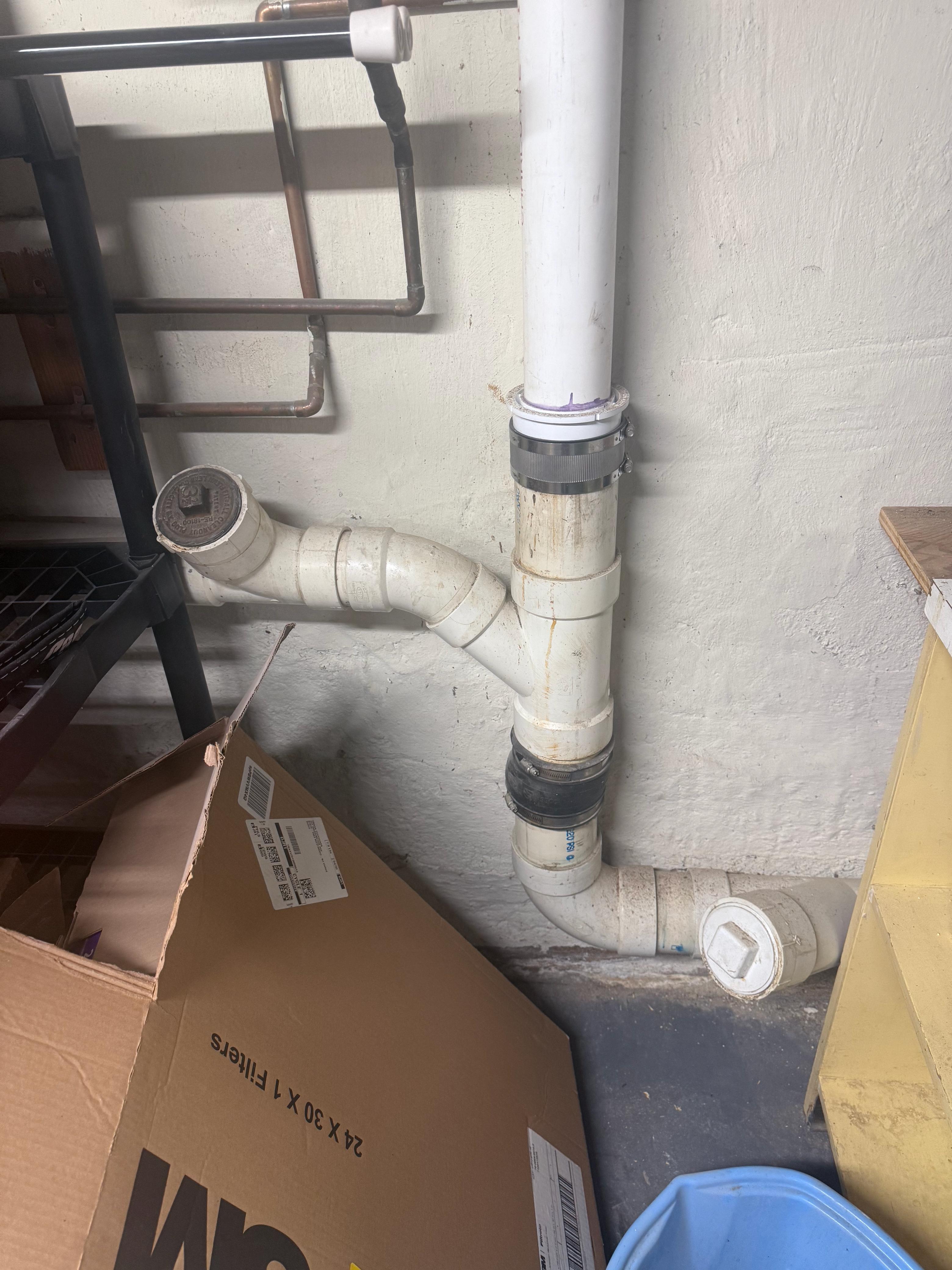 PVC pipe before replacement in Dumont, Bergen County, and surrounding areas
