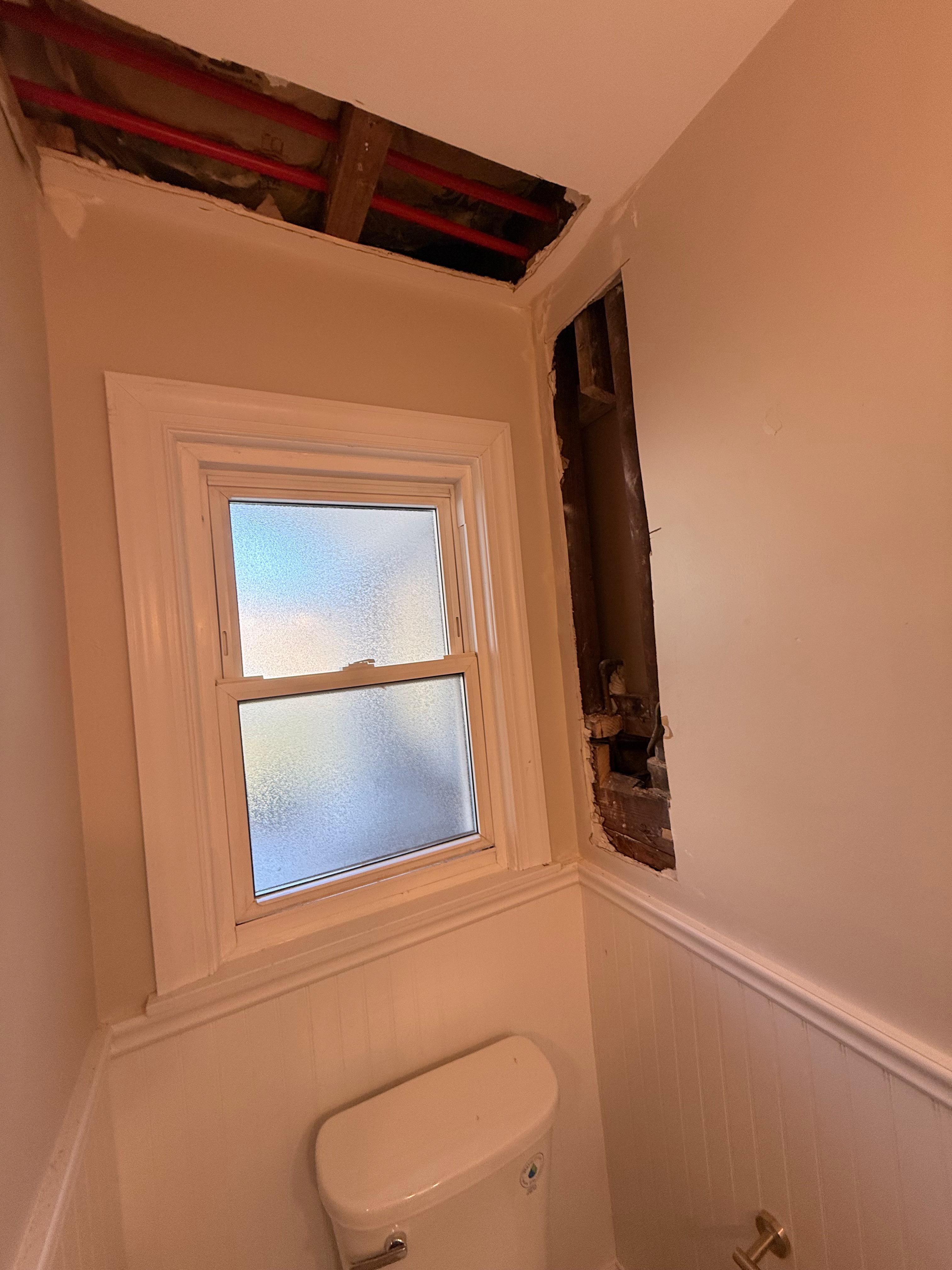 Heat pipe rerouting process stage in Dumont, Bergen County, and surrounding areas