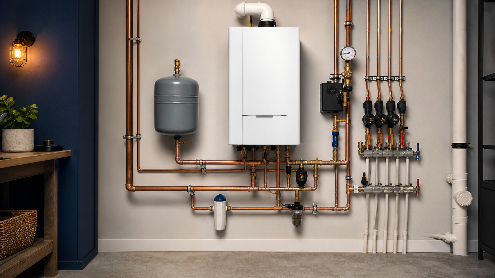Combi boiler system installation in Dumont, Bergen County, and surrounding areas