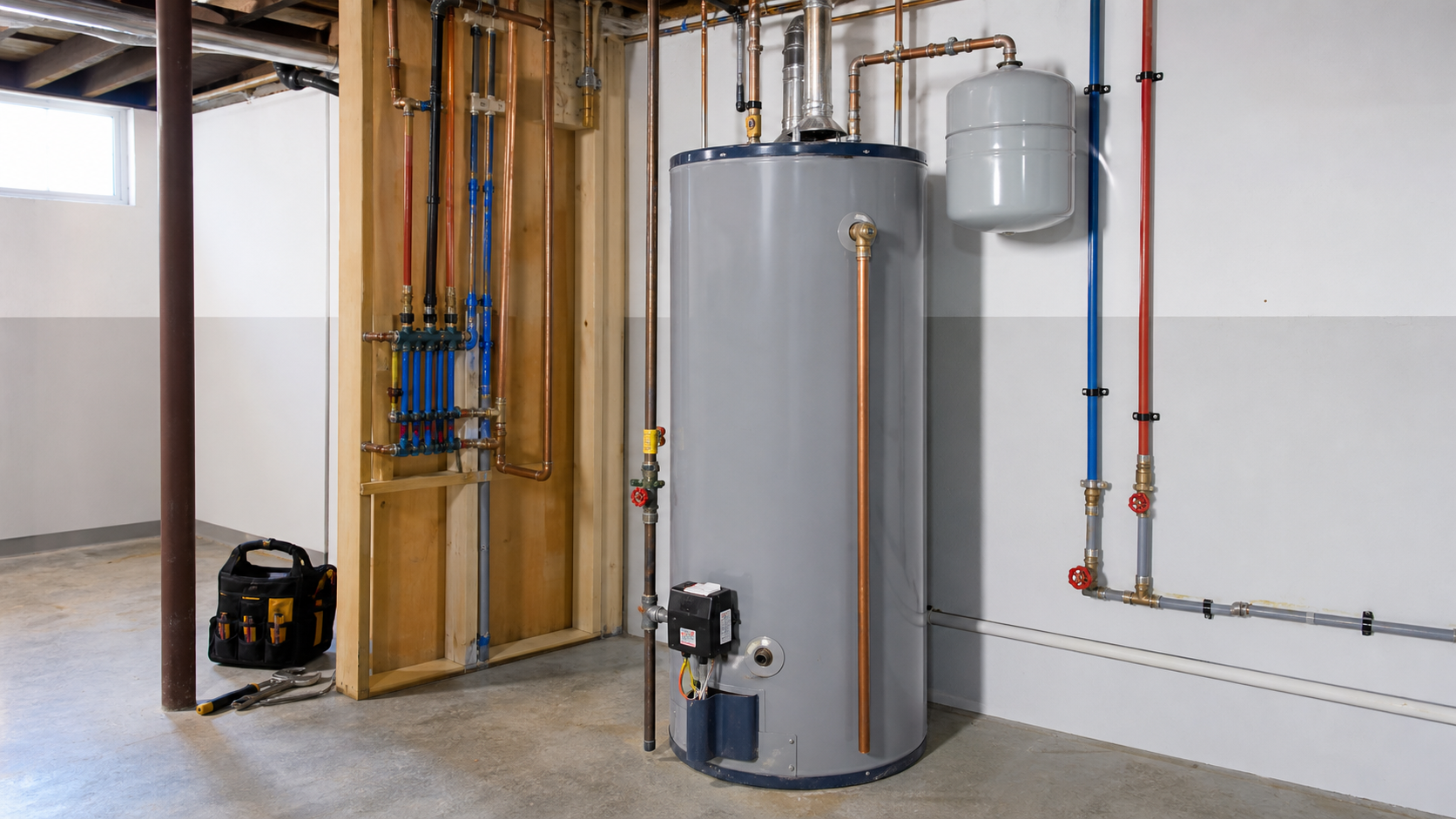 Professional standard tank water heater installation in Dumont NJ